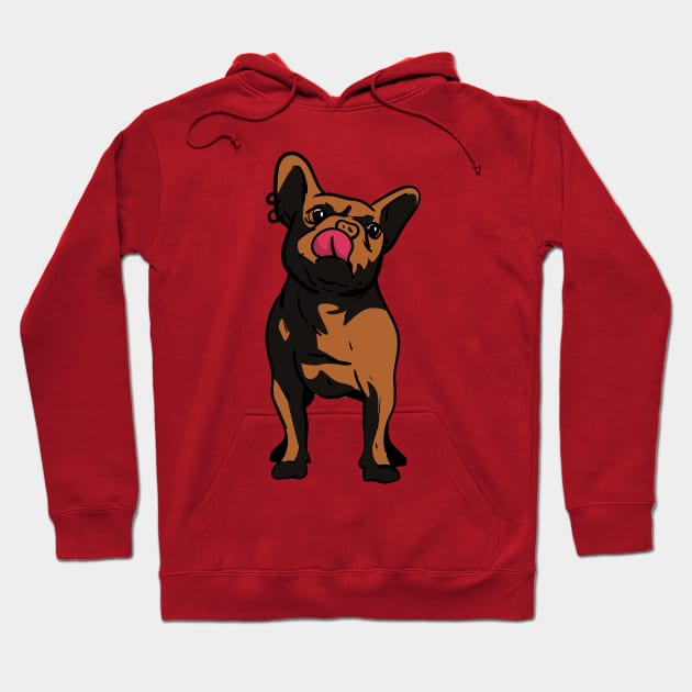 pitbull cute design Hoodie by artistic-much